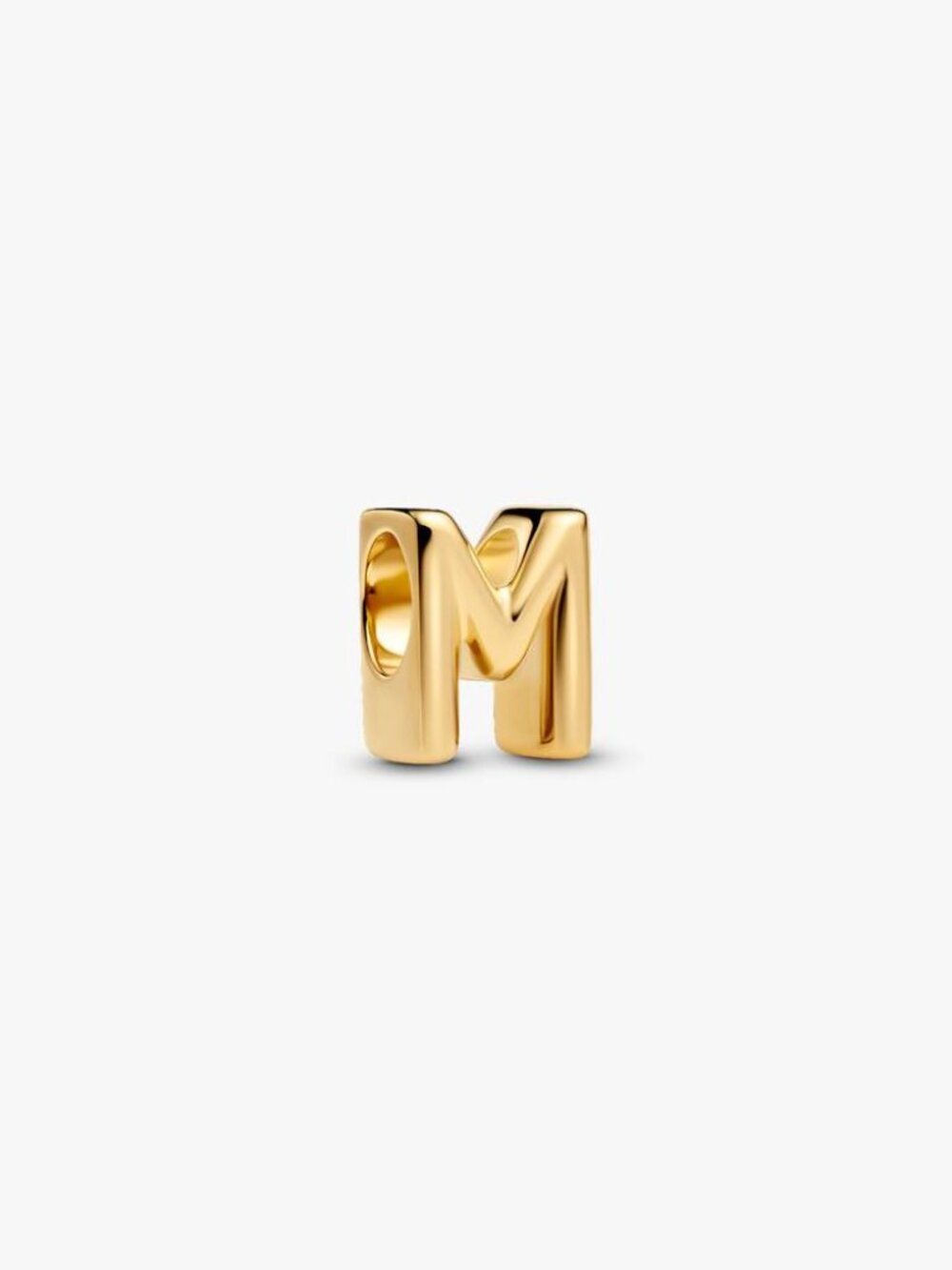 PandoraLetter M Alphabet Charm